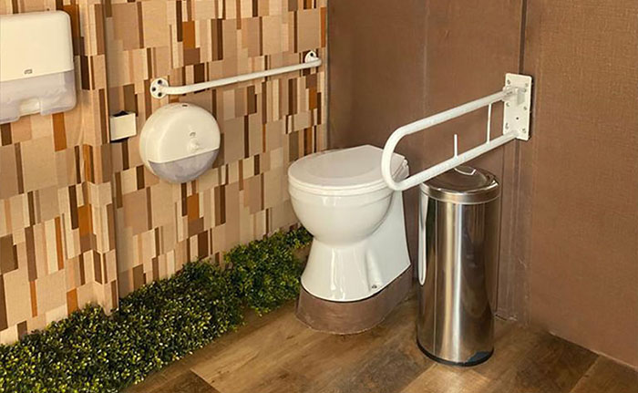 Sanitario Móvil de Lujo para discapacitados